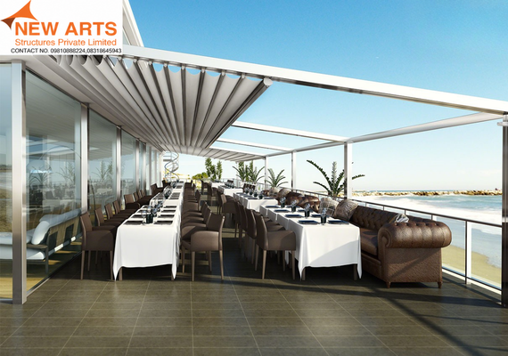 Retractable Tensile Roof