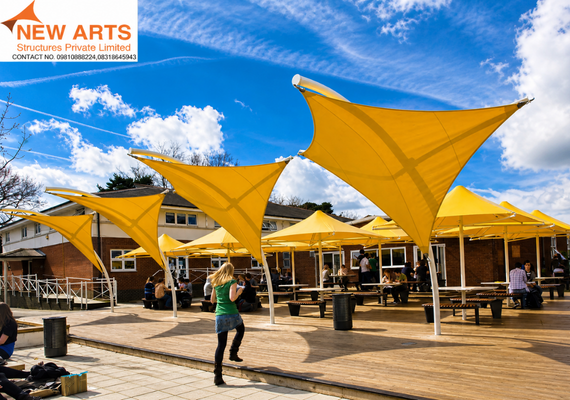 tensile skylight structure